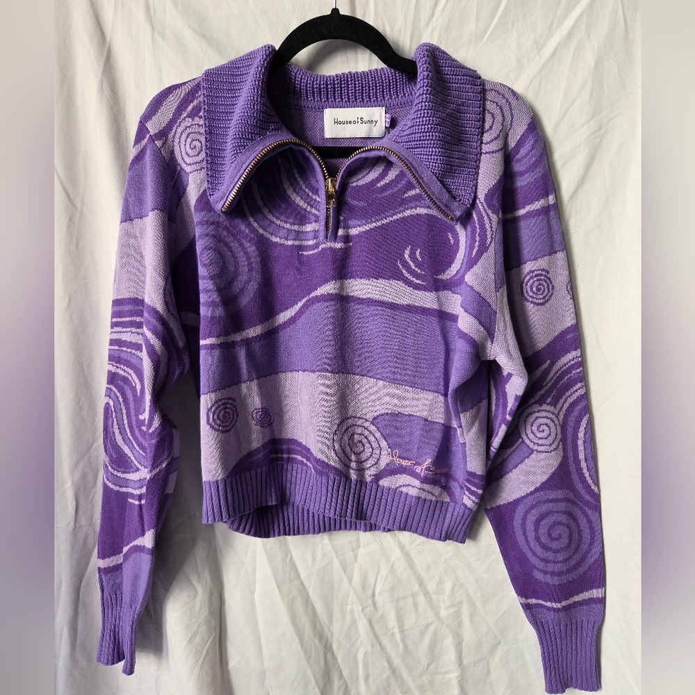 House of Sunny Indigo Skies Tracksuit Pullover